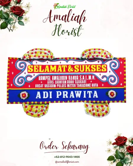 Papan Bunga Ucapan Selamat Cidenok