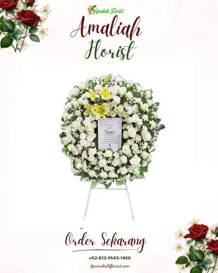 Krans Bunga Duka Cidenok